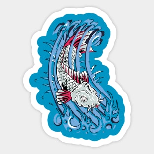 KOI fish 2 Sticker